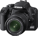 Canon EOS 1000D (EOS Rebel XS / Kiss F Digital) title=