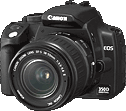 Canon EOS 350D (EOS Digital Rebel XT / EOS Kiss Digital N) title=